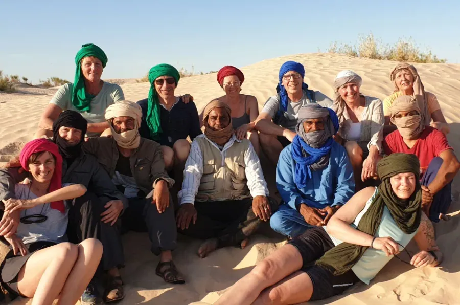 Rando-méditation dans le désert tunisien